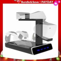 ราคา แท่นชาร์จพร้อมไฟ LED สำหรับ PS VR2อุปกรณ์เสริม VR ชั้นวางเร็วคู่ชาร์จใช้ได้กับ Sony Playstation VR 2 (20334990651)