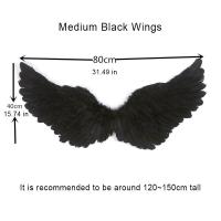 ราคา Pickmine 2022ใหม่ฮาโลวีนเอลฟ์ขนปีกอุปกรณ์ประกอบฉากประสิทธิภาพผู้ใหญ่เด็กปีศาจ ปีกนางฟ้าH Airbandตรีศูล คันมายากลเครื่องแต่งกายคอสเพลย์ (15719186513)