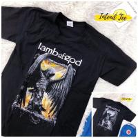ราคา เสื้อวง Lamb of god พิมพ์หน้าหลัง เสื้อยืดคอตตอนพิมพ์พรีเมี่ยม (19554523177)