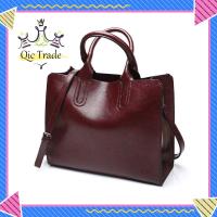 ราคา QIC Woman Fashion Portable Handbag Chic Leather Satchel Single shoulder Bag (20820646437)