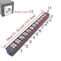 ราคา รางปลั๊กไฟ PDU Aluminum Box Enclosure NAC3MPA NAC3MPB C Power Chassis for Stage Light LED Connector 20A 250V (18494873172)