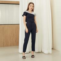 ราคา PIMNATTA Iris Pants Navy กางเกงขาเดฟ สีกรมท่า (8333974226)
