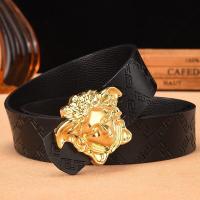 ราคา เข็มขัดเข็มขัดหนังสำหรับผู้ชายVersaceบ้านYoung PersonหัวMedusa Han Editionเข็มขัดL v C kน้ำ (17419439263)