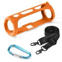ราคา Portable Silicone Case forJBL Flip ES2 Blue Tooth Speaker Storage Bag Shockproof Dustproof Travel Carrying Box Storage Pouch excellently (18499014459)