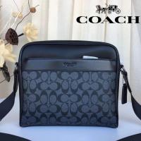 ราคา DFGH TOP Coach S กระเป๋าสะพายไหล่ผู้ชายกระเป๋าแมสเซนเจอร์ลำลองกระเป๋าเก็บของ2ช่องความจุมาก F28456 111 (21277390805)