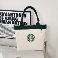 ราคา กระเป๋าสตาร์บัค กระเป๋าผ้าสตาร์บัค ขนาด 25 33 11cm ผ้าแคนวาส กระเป๋าผ้า ถือสตาร์บัค starbucks bag พร้อมส่งในไทย (14904899352)