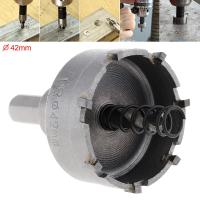 ราคา HSS Hole Saw 42MM High Speed Steel Carbide Cutter Head HSS Drill Set Hole For Stainless Steel Metal Alloy Cutter Hole Saw (16548345235)