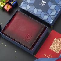 ราคา กระเป๋าสตางค์ผู้ชายกระเป่าสตางค์ความจุใหญ่แบบย้อนยุคหนังมีความหนา RFID ป้องกันการโจรกรรมกระเป๋าสตางค์ขน BULLCAPTAIN (18809757026)