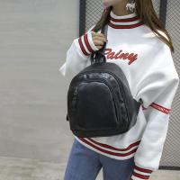 ราคา พร้อมส่ง กระเป๋าเป้สะพายหลังmini สีดำ หนังPU กระเป๋าหนัง 2023 (19879027398)