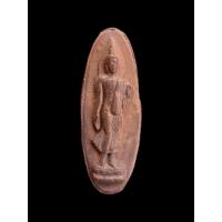 ราคา พระลีลา 25พุทธศตวรรษ เนื้อดิน สวยเดิมมีหน้ามีตา 1884 (15675364712)