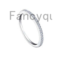 ราคา แหวนเพชรคุณภาพสูง Fancyqube หญิงเหรียญทองการชุบทองแหวนเงิน (10586693)