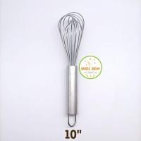 ราคา ตะกร้อมือสแตนเลสแบบหนา ตะกร้อตีไข่ (17430641001)