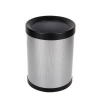 ราคา Global House ICLEAN ถังขยะเหล็กเคลือบทรงกลม 11 ลิตร TG52304 TG52304 สีเทา รับประกันของเเท้ (9889835232)