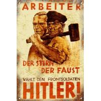 ราคา WW2โฆษณาโบราณป้ายดีบุกเยอรมันเลือกป้ายโลหะป้ายดีบุกคลาสสิกตกแต่งโลหะป้ายติดผนังโปสเตอร์ติดผนังเครื่องตกแต่งฝาผนัง0707 (19664216651)