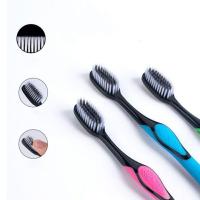 ราคา 1ด้าม สุ่มสีด้าม แปรงสีฟันถ่านไม้ไผ่ ขนแปรงนุ่ม แปรงสีฟัน แปรงสีฟันชาโคล charcoal แปรงสีฟันถ่าน (17604597111)