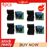 ราคา Ready Stock COD DC 12V 1CH 433MHz Universal Wireless Remote Control Switch RF Relay Receiver 433 MHz Transmitter Button Module Diy (13681268885)