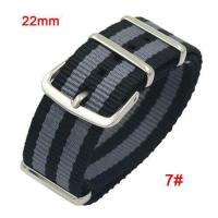 ราคา 18 มิลลิเมตร 20 มิลลิเมตร 22 มิลลิเมตรขีปนาวุธทนทานทหารไนล่อนนาฬิกาวงกองทัพกีฬานาโตผ้าไนล่อนสายนาฬิกาข้อมืออุปกรณ์เสริมสำหรับ 007 เจมส์บอนด์สายนาฬิกา (404308985)