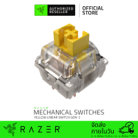 ราคา Razer Mechanical Switches Replacement Pack for Gaming Keyboard Gen 3 Green Clicky Switches or Orange Tactile Switches or Orange Tactile Switches Transparent Housing 3 Pin Box Style Cross Stem 36 pcs (