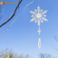 ราคา โมบายคริสตัล คริสตัลแขวน เกล็ดหิมะ กระดิ่งลม กระดิ่งลมคริสตัล ตกแต่งสวนลานบ้านระเบียง (20864208750)