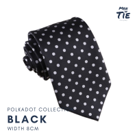 ราคา Men in Tie เนคไทแบบผูกเองขนาด 8cm รุ่น Polkadot (19451900998)