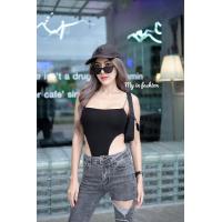 ราคา BODY SUIT บอดี้สูทสายเดี่ยวสปาเก็ตตี้สายเล็ก แซ่บสุดๆๆ เรียบหรู ดูดี เป้าแป๊กแกะได้ ผ้าเรย่อนเย็บ 2ชั้น ผ้าหน้า เกรดA อย่างดีใส่สบาย (16514329746)