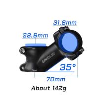 ราคา UNO Stem MTB Bike Stem 7 17 35องศา Ultralight Alu Stem Road Bicycle Stem 60 70 80 90 100 110 120 130Mm Handlebar Stem สำหรับ28 6MM Fork (16829092389)