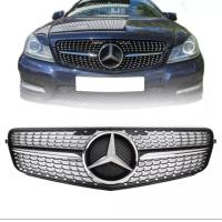 ราคา กระจังด้านหน้า สำหรับ Mercedes Benz W204 C200 C300 08 14 ไดมอลกิ้ว (13987293867)