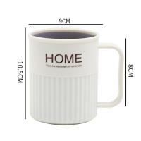 ราคา แก้วน้ำ พลาสติก 2 ชั้น ใส่แปรงสีฟัน ยาสีฟัน แก้วน้ำแปรงฟัน แก้วน้ำบ้วนปาก มี 4 สีให้เลือก แก้วน้ำพลาสติก สไตล์มินมอล แก้วแปรงฟัน แก้ว (16926841867)