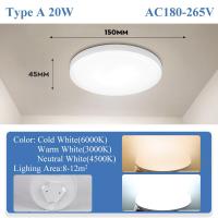 ราคา CHENBEN ไฟเพดาน Led โมเดิร์นโคมไฟเพดานทรงกลม18W 30W 40W สำหรับห้องนั่งเล่นห้องนอนห้องครัวห้องน้ำโคมไฟ (11664988423)
