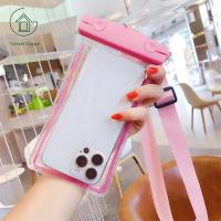 ราคา GreenHouse การจัดส่งที่รวดเร็วจากประเทศไทย ซองกันน้ำ มาพร้อมสายคล้องแขน waterproof pouch for iPhone Samsung Vivo OPPO Xiaomi Realme (19077231985)