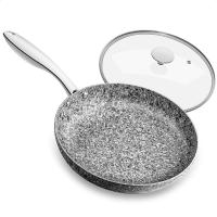 ราคา MICHELANGELO 8 Inch Frying Pan with Lid Ultra Nonstick Small Frying Pan with Stone Interior Granite Frying Pan 8 Inch Nonstick Stone Skillet with Lid Small Nonstick Frying Pans with Lid 8 Inch 8 inch 