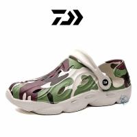 ราคา Daiwa New Mens Fashion Fishing Sandals 2022 Beach Sandals EVA Soft Bottom Beach Slippers Home Sandals Outdoor Fishing Slippers (13019983051)