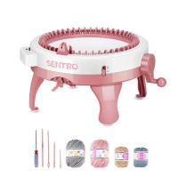 ราคา เครื่องถักเครื่องถักนิตติ้ง N Eedles 48เครื่องพร้อมเคาน์เตอร์แถวเครื่องทอผ้าอัจฉริยะถักทอกลมกระดานถักนิตติ้งหมุนชุดเครื่องถักนิตติ้งคู่สำหรับผู้ใหญ่และเด็ก (15605960441)