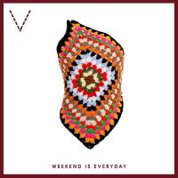 ราคา VICKS Hand Crochet One Shoulder Blouse เสื้อไหล่เดียว ผูกหลัง โครเชต์ถัก (17447692505)