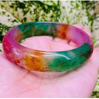 ราคา กำไลพระสมเด็จพุฒจารย์โตหยกเนื้อหยกฮกลกซิ่วลายเกลี้ยงพระสมเด็จ (20204100798)