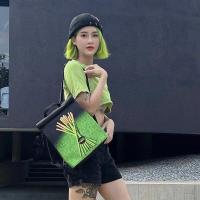 ราคา พร้อมส่ง กระเป๋าเป้สะพายหลัง IKEA STARBUCK MCdonaldทรงถุงกระดาษพับ เป็นเนื้อผ้าโพลีเอสเตอร์ กันน้ำ (19766464041)