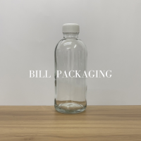 ราคา ขวดแพ็ค10ใบ ขวดแก้วกลมใส 240 ml พร้อมฝา 28mm แถมจุกไนลอน ฝา7แบบ รหัสขวด W76 (10499486319)