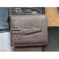 ราคา กระเป๋าสตางค์ ลายหนังจระเข้ ซิปรอบใบยาว มีสายคล้องมือ CROCODILE WALLET BAGS ร้านไทยส่งไว (17709912242)