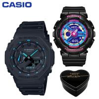 ราคา G Shock Baby G GA2100 BA112 คู่ชายหญิงชุดกีฬานาฬิกาแสดงเวลาคู่กันกระแทกและกันน้ำโลกไฟ LED คนรักกีฬานาฬิการับประกัน 4 ปี BA 112 1A GA 2100 1A2 (17057384029)