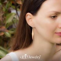 ราคา 555jewelry ต่างหูแบบห้อย รูปทรงคลาสสิก ตัวห้อยทรงสีเหลี่ยมข้าวหลามตัดแบบยาว รุ่น MNC ER372 ER17 ต่างหู ต่างหูแฟชั่น ต่างหูหนีบ ต่างหูทอง ต่างหูเงิน ต่างหูผู้หญิง (733826012)