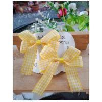 ราคา ขายเป็นคู่ โบว์ลายสก๊อตสองชั้น โบว์กิ๊ฟ โบว์นักเรียน โบว์ติดผม กิ๊บติดผมเด็ก โบว์ขายเป็นคู่ (16897211060)