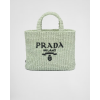 ราคา Prada Small crochet tote bag Top Handle Bag (21226880966)