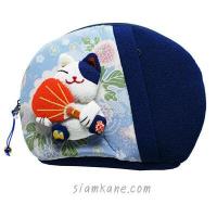 ราคา กระเป๋าผ้าญี่ปุ่น ซิป L ถือเครื่องรางญี่ปุ่น กระเป๋าสตางค์ ซิป 2 ช่อง (17327783764)
