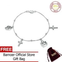 ราคา BAMOER สร้อยข้อมือเงินแท้ S925สร้อยข้อมือเงิน Happy Halloween Link สร้อยข้อมือรมซิไดซ์ของขวัญเครื่องประดับที่ดีสำหรับเด็กผู้หญิง BSB051 (19714113662)
