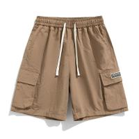 ราคา Shorts Cargo Pants Men Cargo Short Pants Casual Cropped Shorts Drawstring Shorts (19688422011)