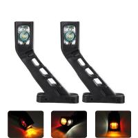 ราคา ขายดี MC 2ชิ้นรถบรรทุก LED ด้านข้าง3สีสากลสัญญาณไฟเตือนเลี้ยว12 24V สำหรับรถบรรทุก SUV RVs รถบัสรถกระบะรถบรรทุกรถพ่วงเรือ (20393147984)