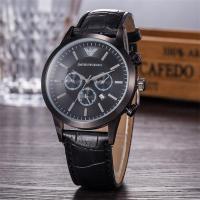 ราคา New ARRIVAL Mens Watches New 2022 Fashion Casual Leather Waterproof Quartz Wristwatches Man Clock Armani Brand Multiple Styles (16517904497)