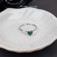 ราคา แหวนประจำวันเกิด Heart Shape Ring รูปหัวใจ ติดหินแท้ นิล มุก ลาพิส เทอควอยซ์ มูนสโตน แหวนเงินแท้ 92 5 (6377706116)