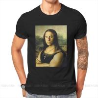 ราคา จัดส่งในประเทศ เสื้อยืดผ้าฝ้ายพิมพ์ลายขายดี เสื้อยืดแขนสั้นลําลอง พิมพ์ลายกราฟฟิค Vin Diesel Mona Lisa แฟชั่นสําหรับสตรี (19688755440)
