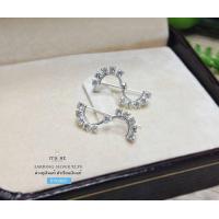 ราคา ต่างหูเงินแท้92 5 แบบเกี่ยว แนบใบหู ต่างหูประดับเพชร cz น่ารักๆ ค่ะ เรือนเงินแท้ (13898182234)